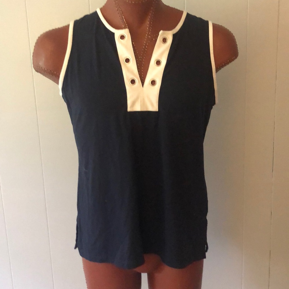 Nautica sleeveless blouse